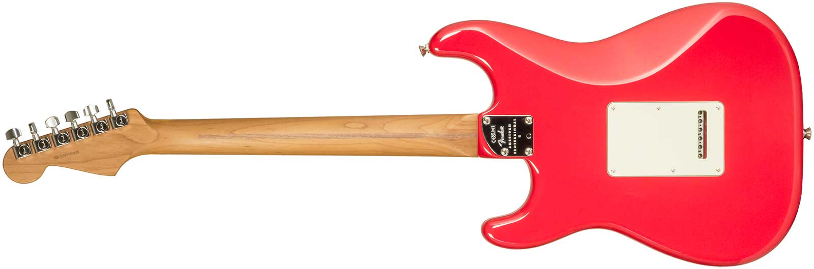 Fender Strat American Professional Ii Ltd Usa 3s Trem Rw - Fiesta Red - Elektrische gitaar in Str-vorm - Variation 4