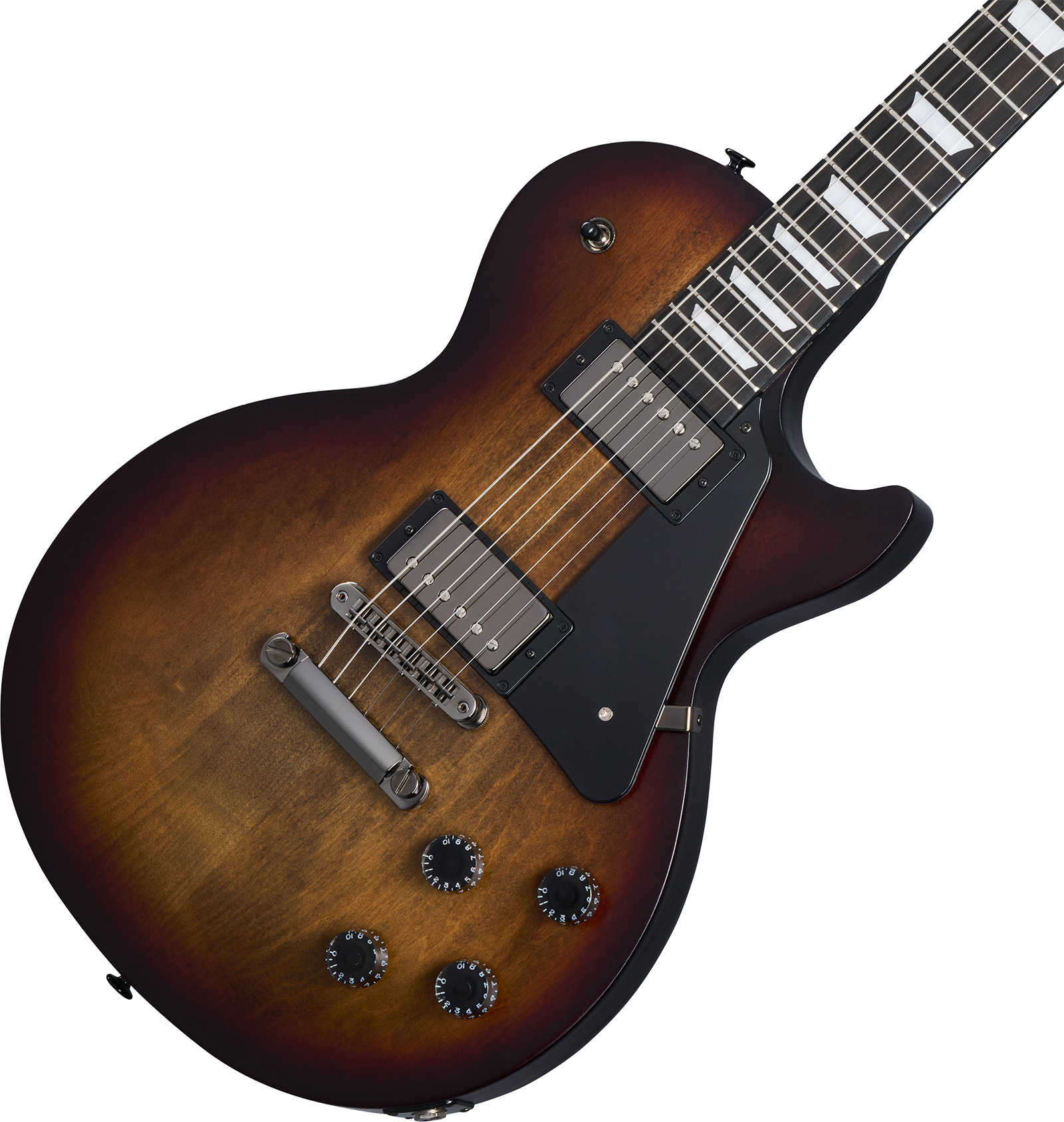 Gibson Les Paul Modern Studio Usa 2h Ht Eb - Smokehouse Satin - Enkel gesneden elektrische gitaar - Variation 3