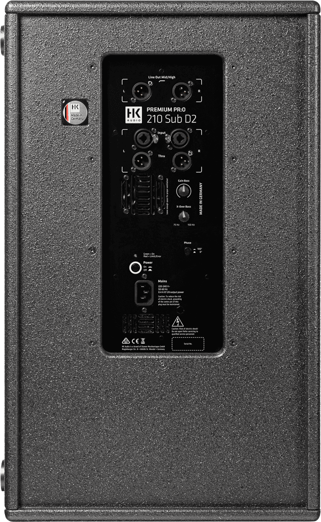 Hk Audio Premium Pro 210 Sub D2 - Passieve luidspreker - Variation 1