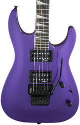 Guitarra eléctrica de doble corte. Jackson Dinky Arch Top JS32 DKA - Pavo purple