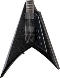 Metalen elektrische gitaar Ltd Kirk Hammett KH-V 602 - Black sparkle