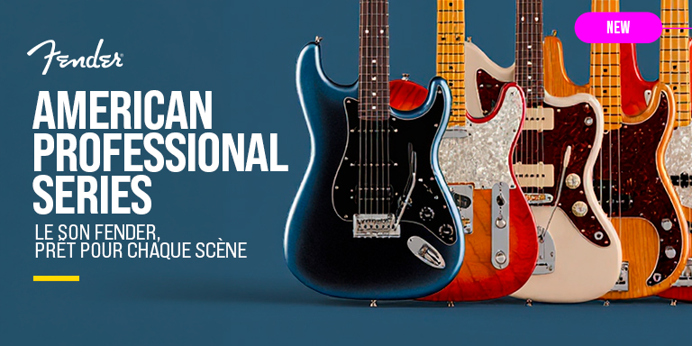 <b><center>NIEUWE FENDER AMERICAN PROFESSIONAL</center></b>