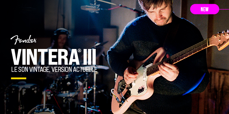 <b><center>FENDER VINTERA III – DE VINTAGE SPIRIT</center></b>