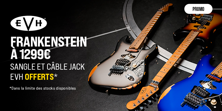 <b><center>EVH FRANKENSTEIN VOOR €1299 + GRATIS ACCESSOIRES</center></b>