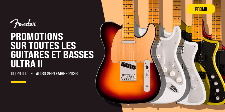 <b><center>FENDER AMERICAN ULTRA II ACTIE</center></b>