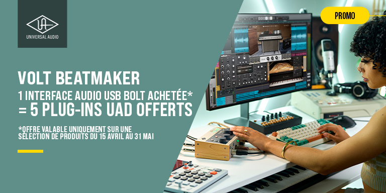 <b><center>VOLT = 5 GRATIS UAD PLUG-INS</center></b>