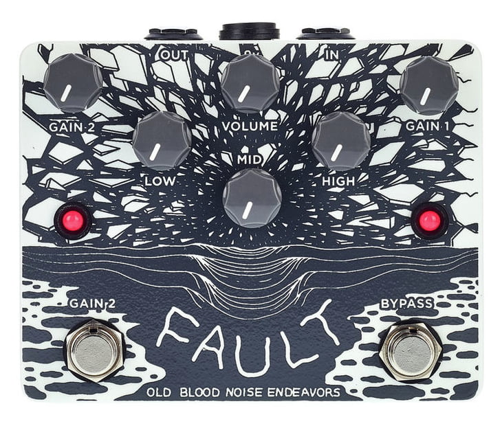 Old Blood Noise Fault Overdrive/distortion - Overdrive/Distortion/fuzz effectpedaal - Variation 1
