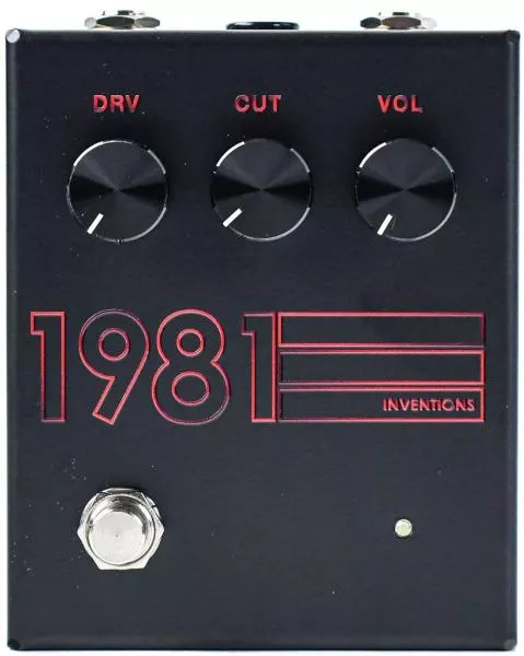 Overdrive/distortion/fuzz effectpedaal 1981 inventions DRV no. 3 Preamp/Distortion - MDD
