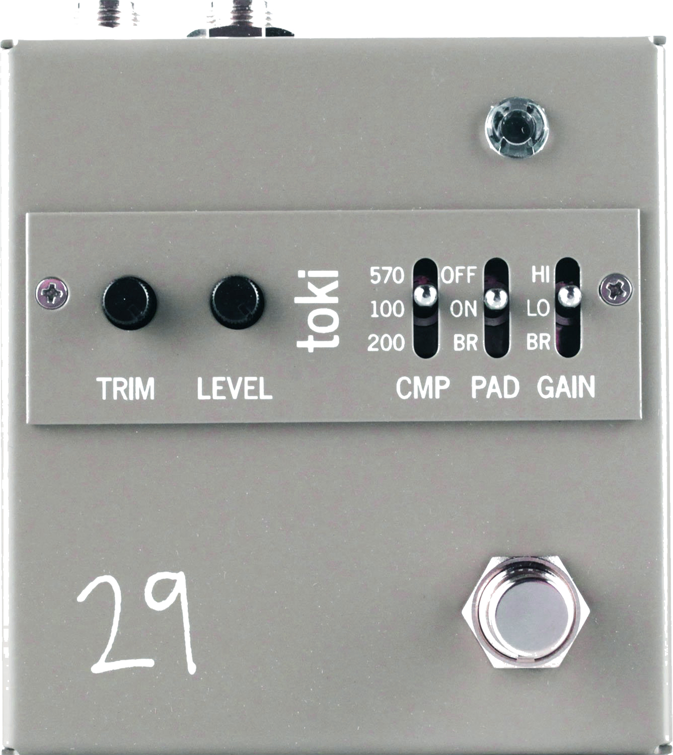 29 Pedals Toki Fuzzy Driver - Overdrive/Distortion/fuzz effectpedaal - Main picture