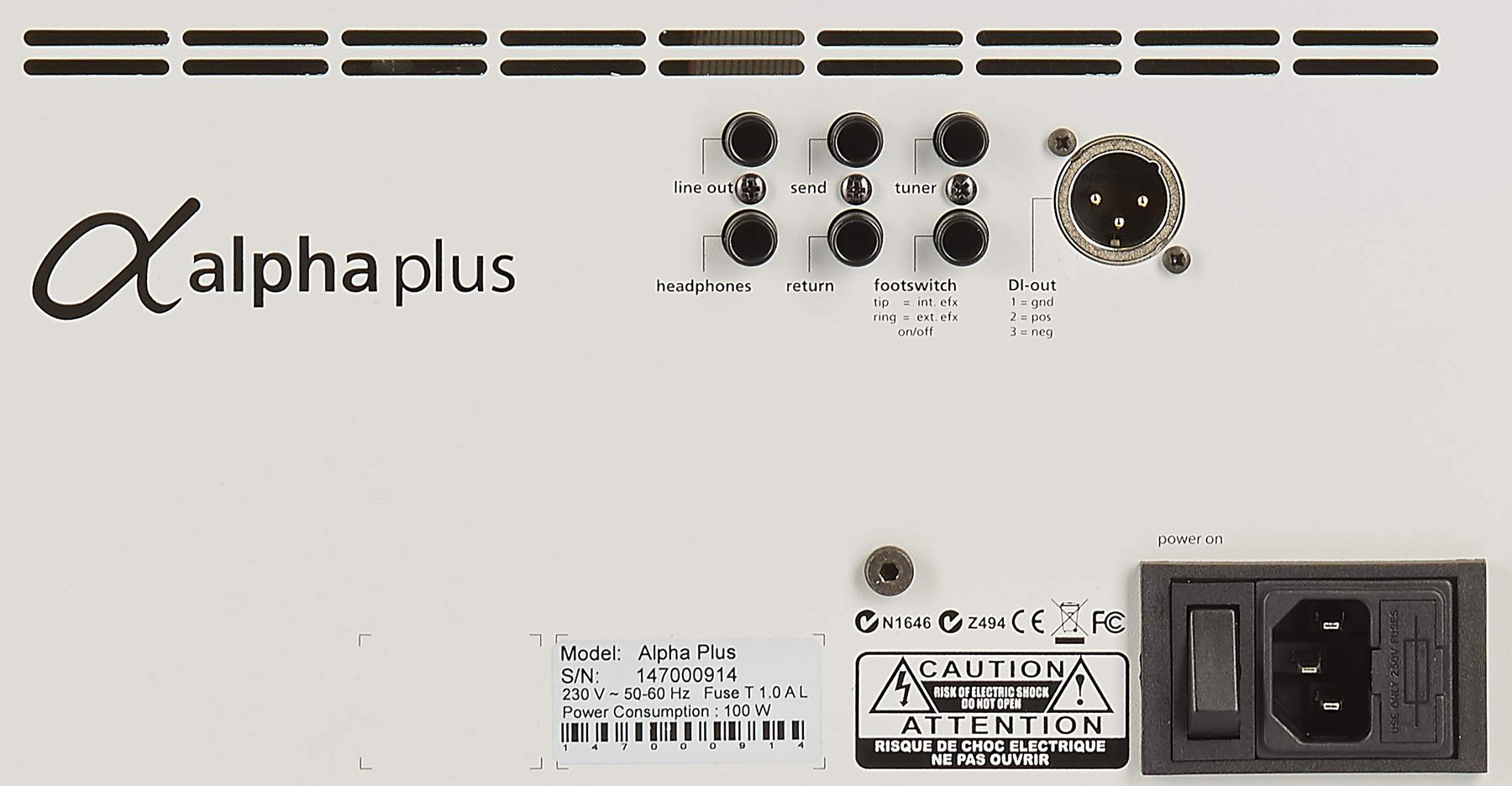 Aer Alpha Plus 40w  1x8 Black +housse - Combo voor akoestische gitaar - Variation 3