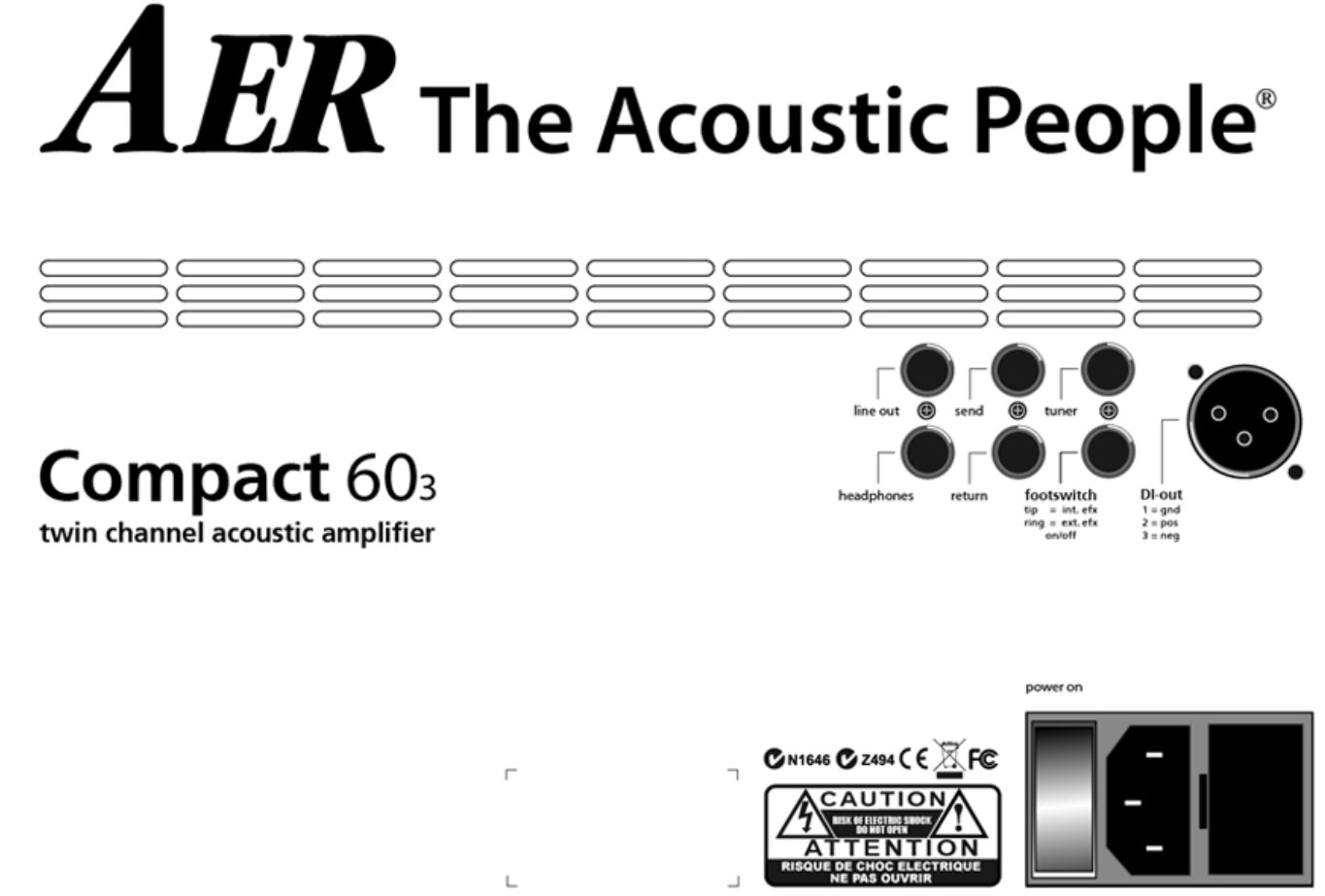 Aer Compact 60/4 Omh - Combo voor akoestische gitaar - Variation 2