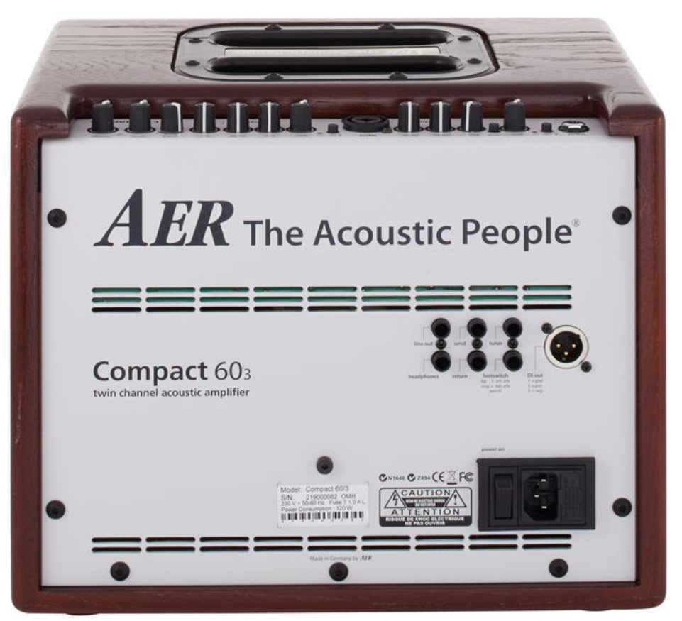 Aer Compact 60/3 Oak Dark - Combo voor akoestische gitaar - Variation 1