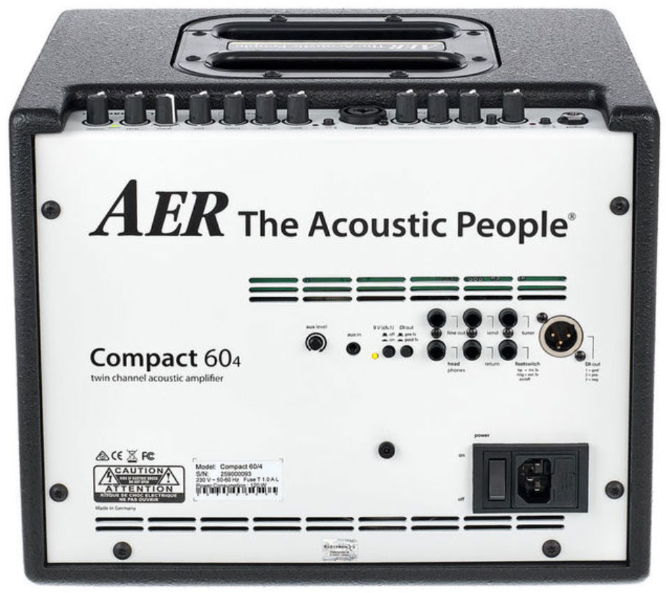 Aer Compact 60/4 60w 1x8 +housse - Combo voor akoestische gitaar - Variation 1