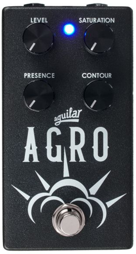 Aguilar Agro Bass Overdrive V2 - Overdrive/distortion/fuzz effectpedaal - Main picture