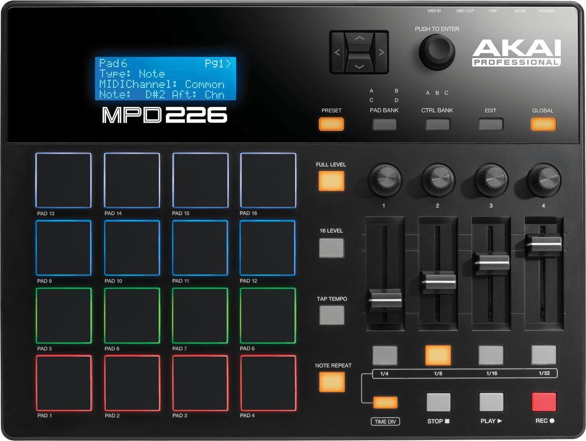 Daw controller Akai MPD226