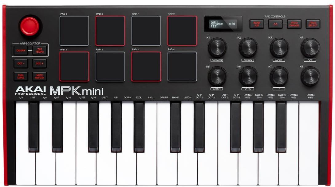 Masterkeyboard Akai MPK Mini MK3