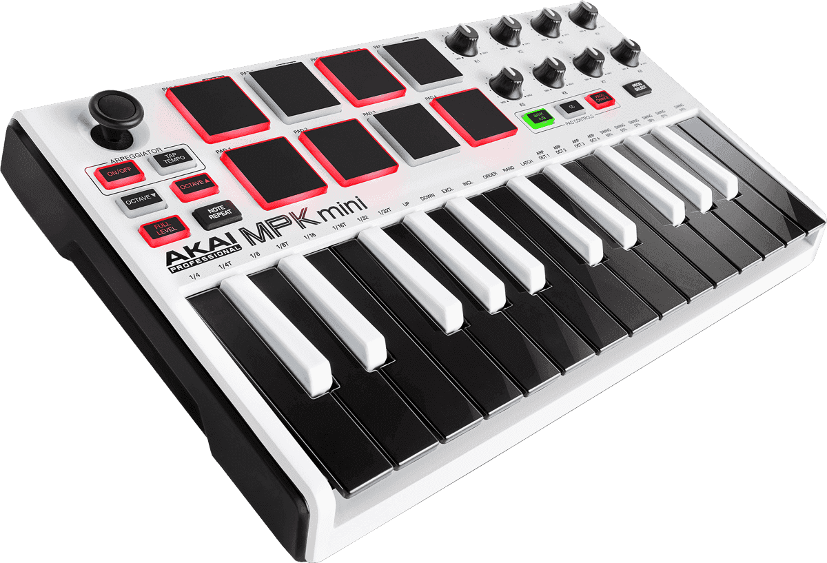 Akai Mpk Mini2 White - Masterkeyboard - Variation 1