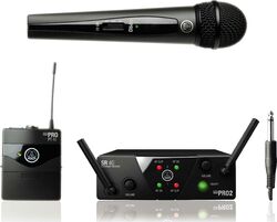 Draadloze handmicrofoon Akg WMS40 Mini2 Dual Vocal / Instrumental Set