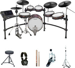 Drum promo set Alesis STRATA PRIME Bundle Complet - X-HP1 + DT90 + VIC5A + HH45WN + HP30