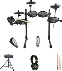 Drum promo set Alesis TURBO MESH Bundle Complet - X-HP1 + DT90 + VIC5A