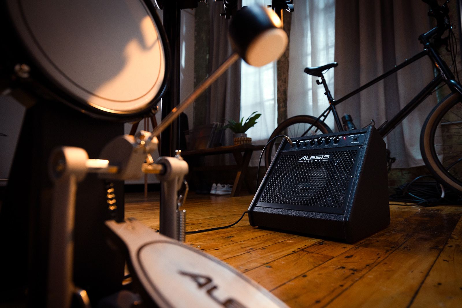 Alesis Nitro Amp Pro 80w 1x8 - Elektronisch drumstel monitoring - Variation 5