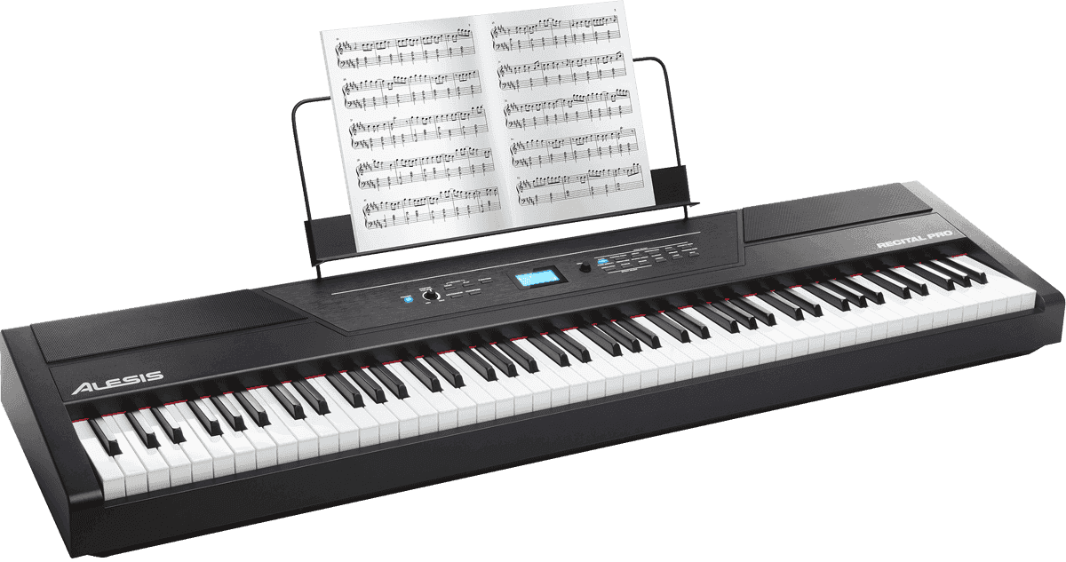 Alesis Recital Pro - Noir - Draagbaar digitale piano - Variation 1