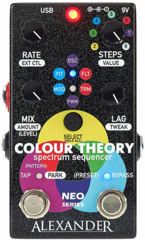 Alexander Pedals Colour Theory Spectrum Sequencer - Harmonizer effect pedaal - Main picture