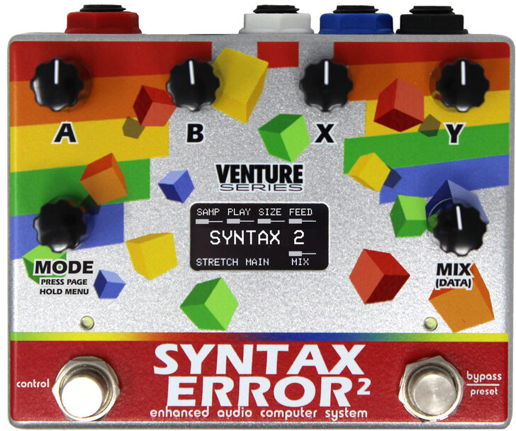 Alexander Pedals Syntax Error 2 - Modulation/chorus/flanger/phaser en tremolo effect pedaal - Main picture