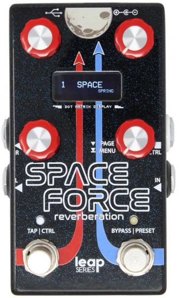 Reverb/delay/echo effect pedaal Alexander pedals Space Force Reverberation
