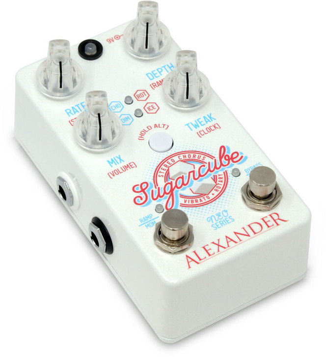 Alexander Pedals Sugarcube Chorus - Modulation/chorus/flanger/phaser en tremolo effect pedaal - Variation 1