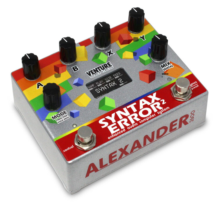 Alexander Pedals Syntax Error 2 - Modulation/chorus/flanger/phaser en tremolo effect pedaal - Variation 1