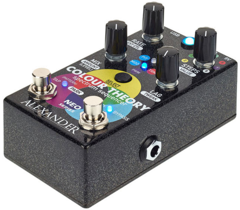 Alexander Pedals Colour Theory Spectrum Sequencer - Harmonizer effect pedaal - Variation 1