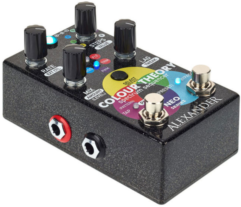 Alexander Pedals Colour Theory Spectrum Sequencer - Harmonizer effect pedaal - Variation 2