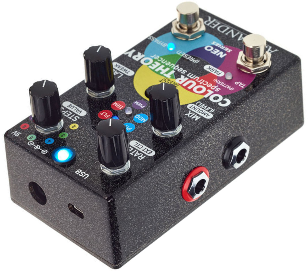 Alexander Pedals Colour Theory Spectrum Sequencer - Harmonizer effect pedaal - Variation 3