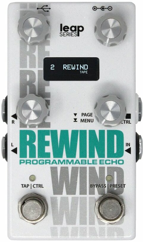 Alexander Rewind - Reverb/delay/echo effect pedaal - Main picture