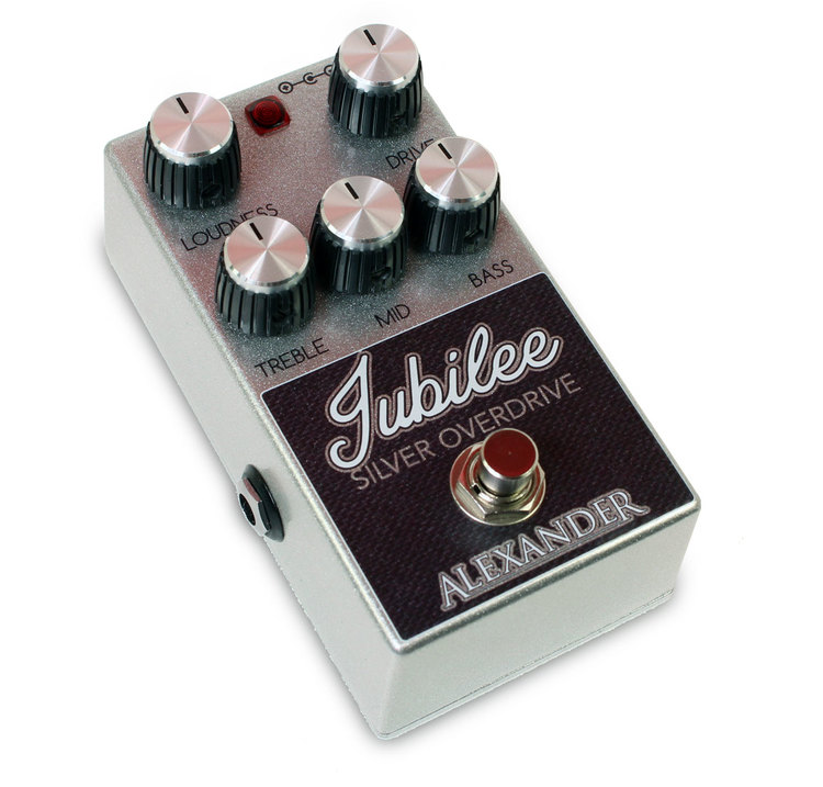 Alexander Pedals Jubilee Silver Overdrive - Overdrive/Distortion/fuzz effectpedaal - Variation 1
