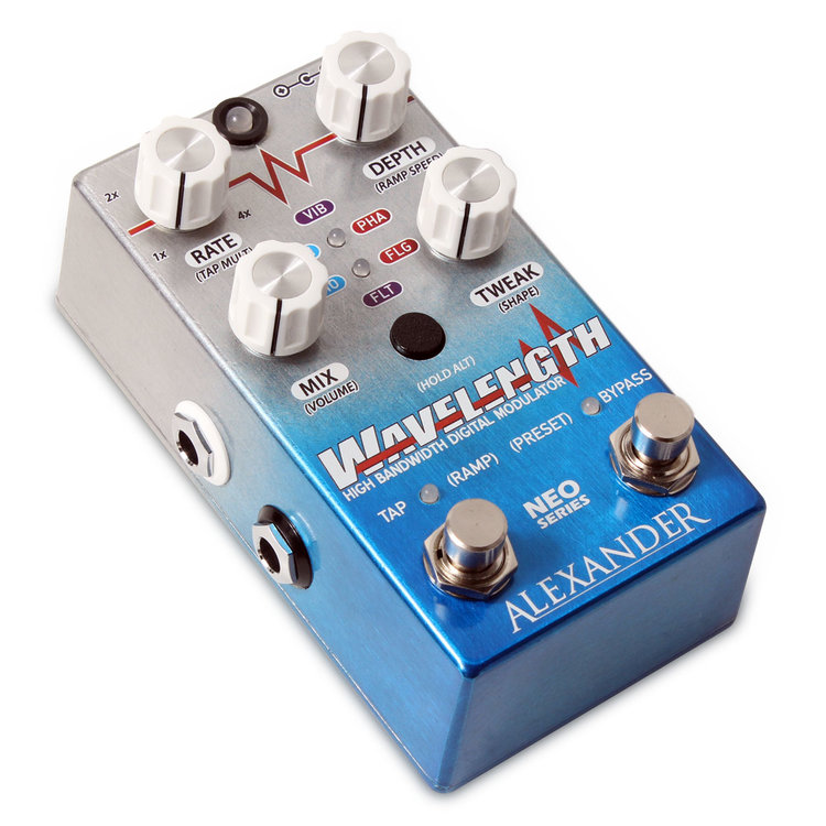 Alexander Pedals Wavelength Modulation Neo - Modulation/chorus/flanger/phaser en tremolo effect pedaal - Variation 1