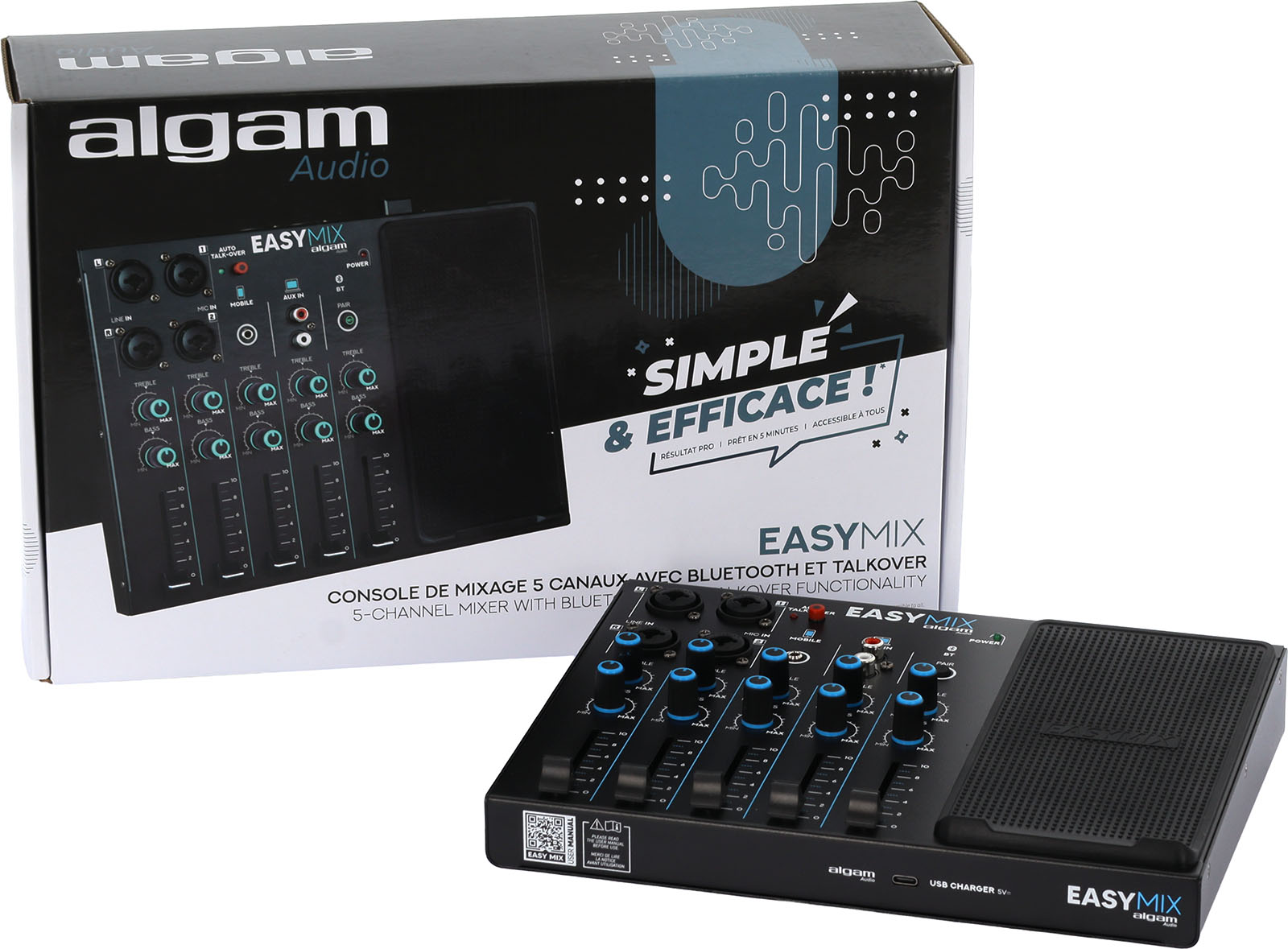 Algam Audio Easymix - Analoge Mengtafel - Variation 5