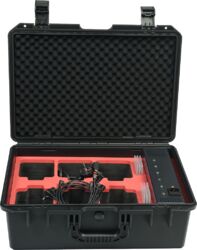 Lichtuitrusting hoes Algam lighting Flight Case Pour Event Par 44 IP X6