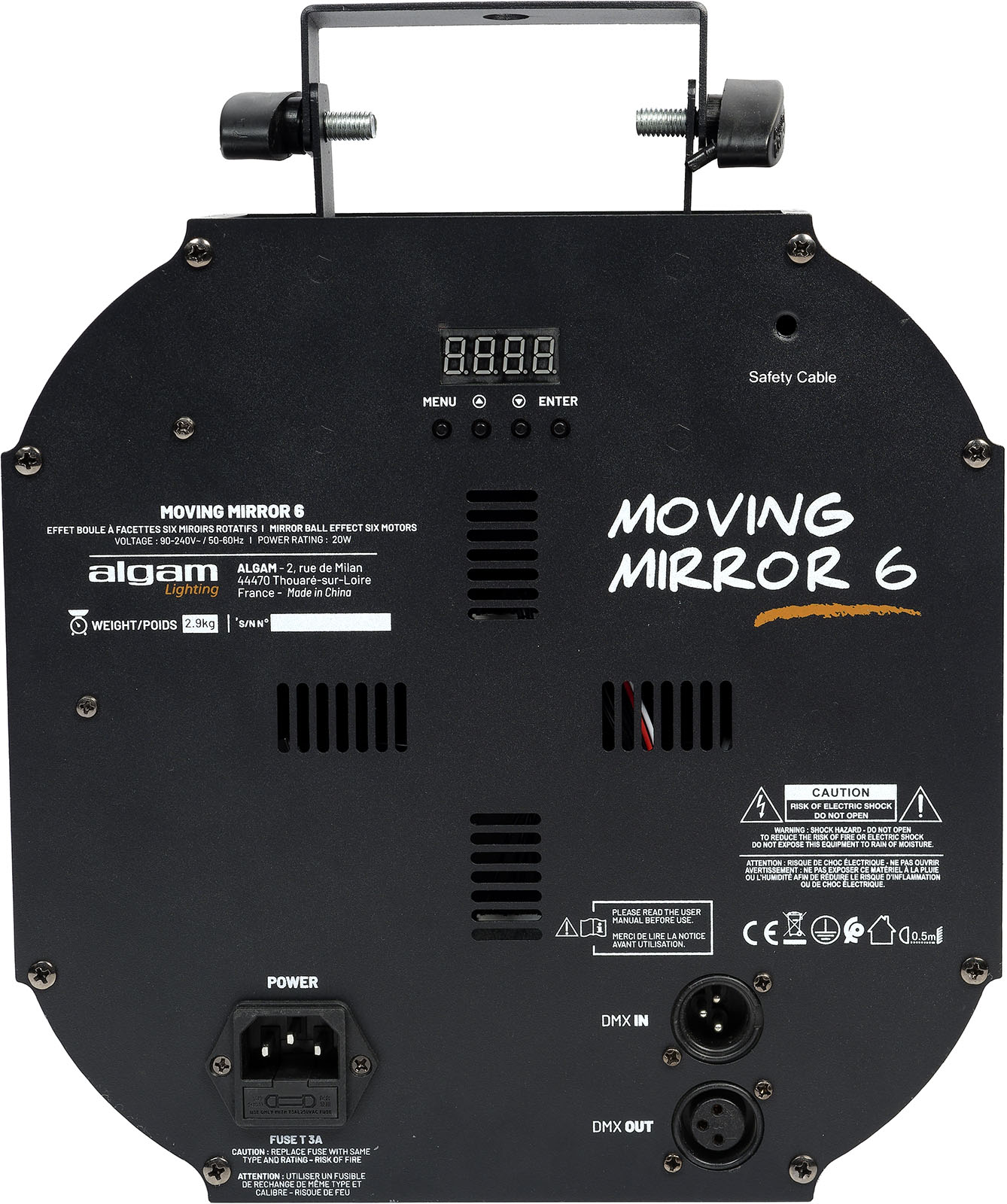 Algam Lighting Moving Mirror 6 - Spiegelbol - Variation 2
