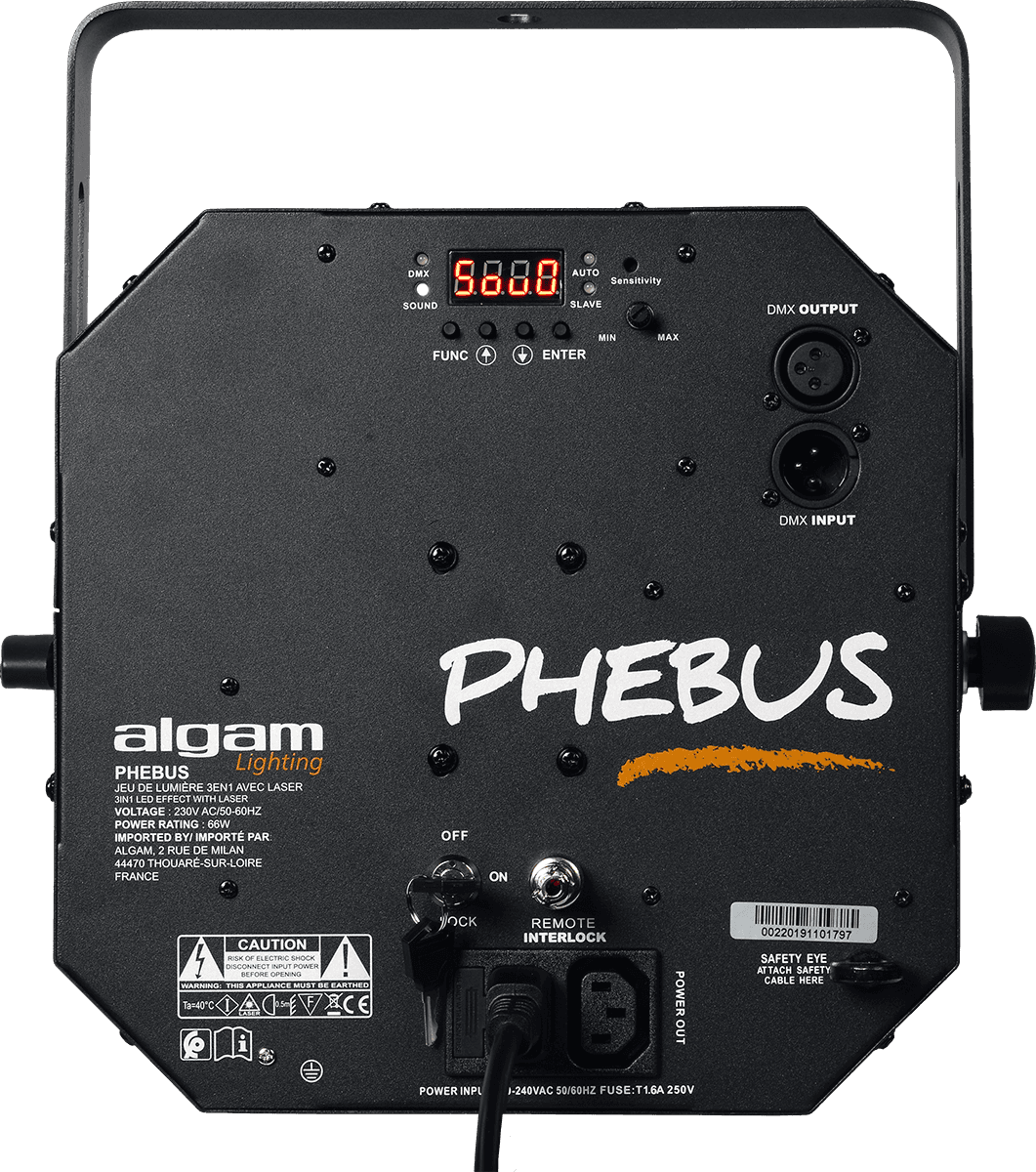 Algam Lighting Phebus 2 - Straleneffect - Variation 3