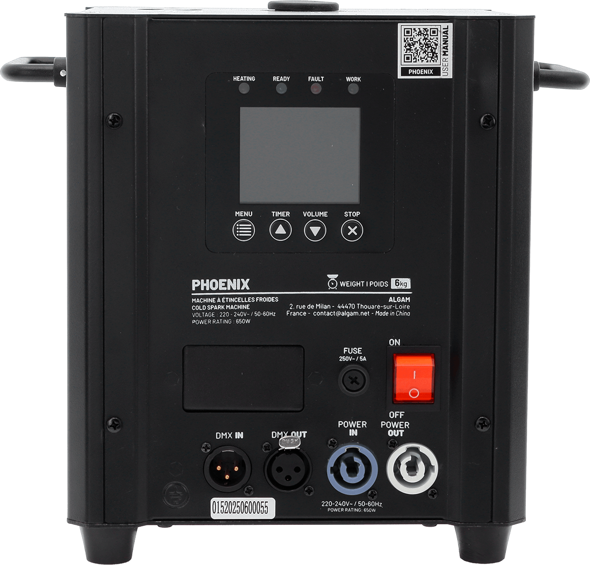 Algam Lighting Phoenix - Confettimachine & vuurwerk machine - Variation 6