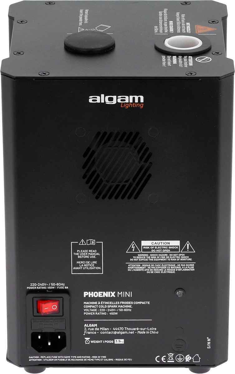 Algam Lighting Phoenix-mini - Confettimachine & vuurwerk machine - Variation 4
