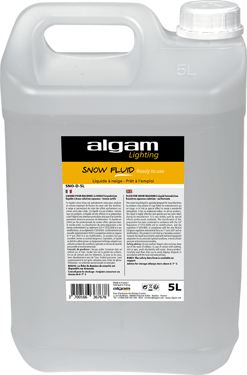 Algam Snow Fluid 5l - Vloeistof voor effectmachine - Main picture