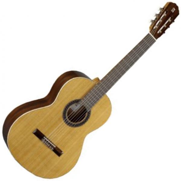 Klassieke gitaar 3/4 Alhambra 1 C HT Hybrid Terra 7/8 - Natural