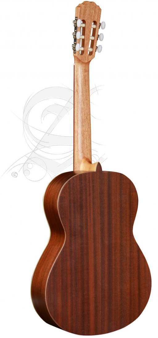 Alhambra 1 C Ht Hybrid Terra Ez Fishman 4/4 Cedre Sapele Rw +housse - Natural - Klassieke gitaar 4/4 - Variation 1