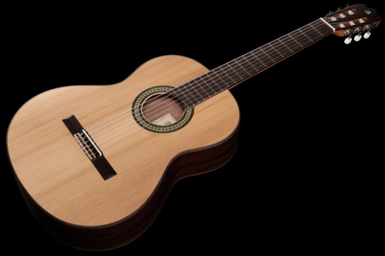 Alhambra 3 Op Estudio 4/4 Cedre Acajou Rw - Natural Open Pore - Klassieke gitaar 4/4 - Variation 1