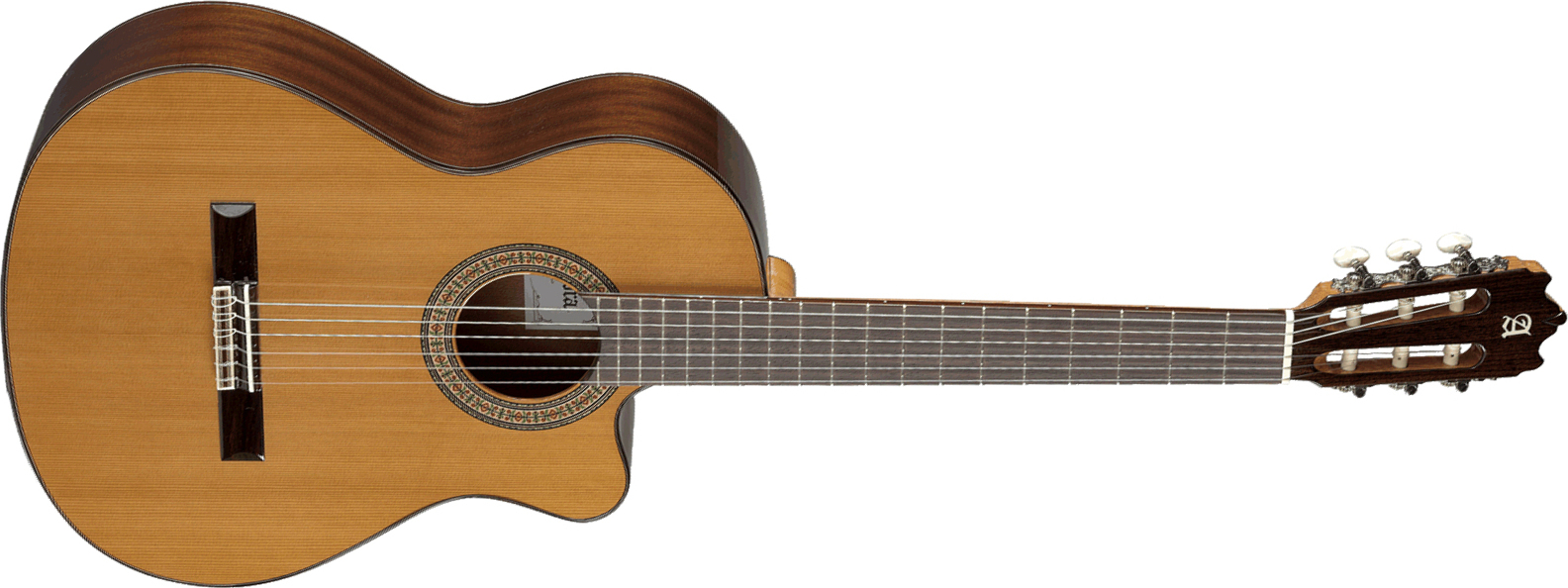 Alhambra 3c Cw E1 Estudio 4/4 Cedre Sapele Rw - Natural - Klassieke gitaar 4/4 - Main picture