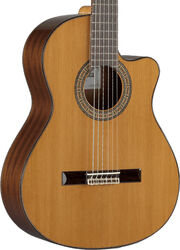 Klassieke gitaar 4/4 Alhambra Cutaway 3C CW E1 - Natural