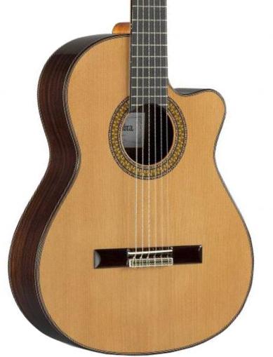Klassieke gitaar 4/4 Alhambra 9P CW E8 - Natural